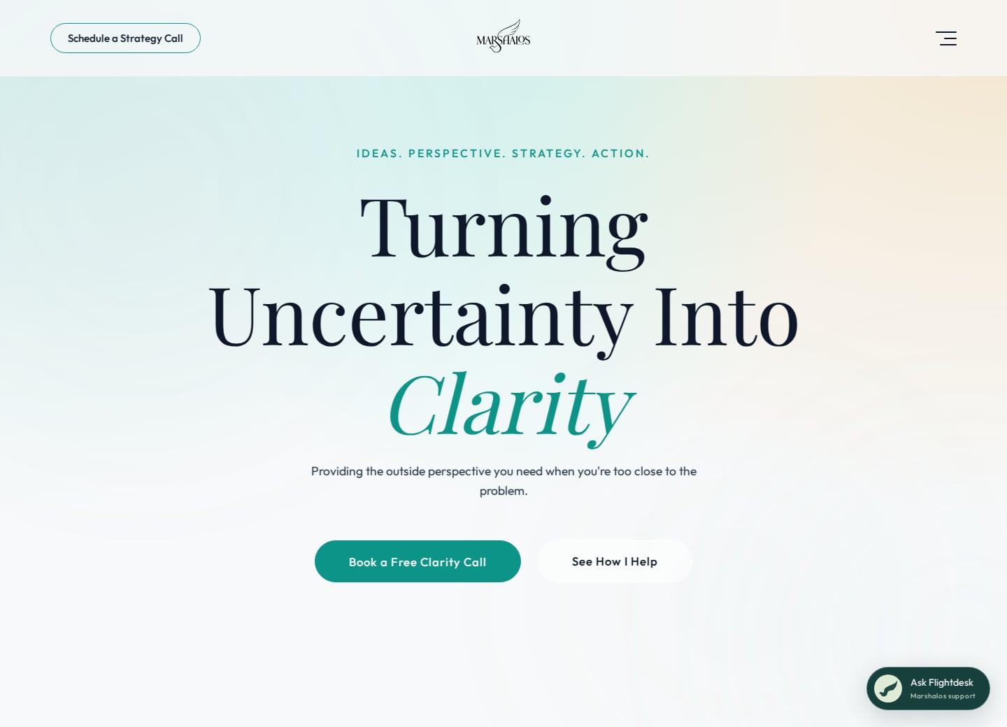 Marshalos — business website
